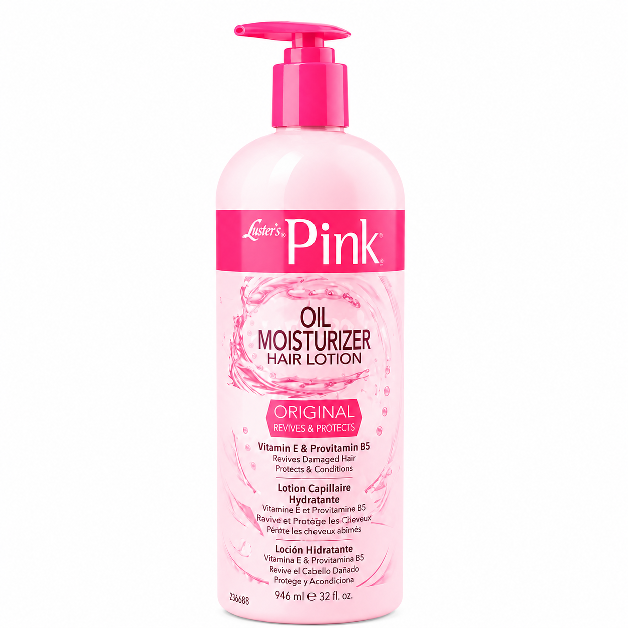 Lotion Capillaire Oil Moisturizer Hair Lotion 946ML - PINK