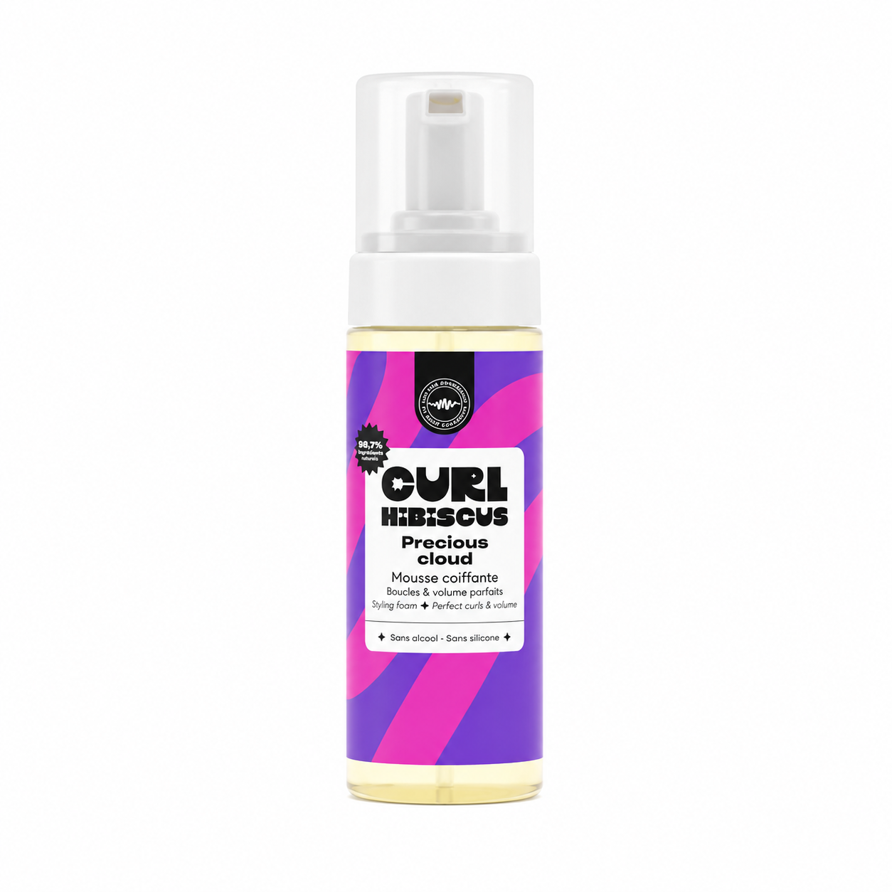 Mousse Coiffante Precious Cloud 165ml – CURL HIBISCUS