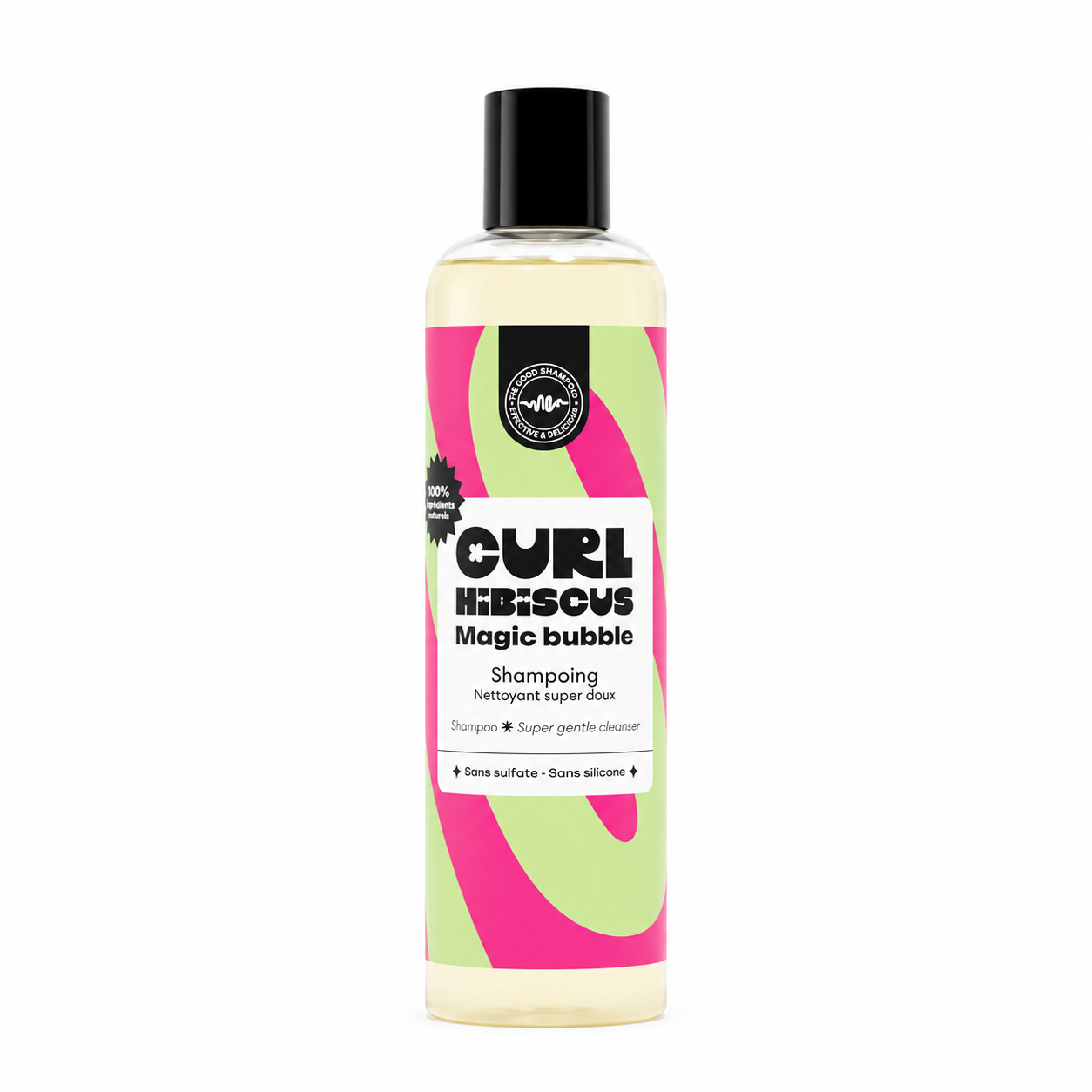 Shampoing Magic Bubble 250ml - CURL HIBISCUS