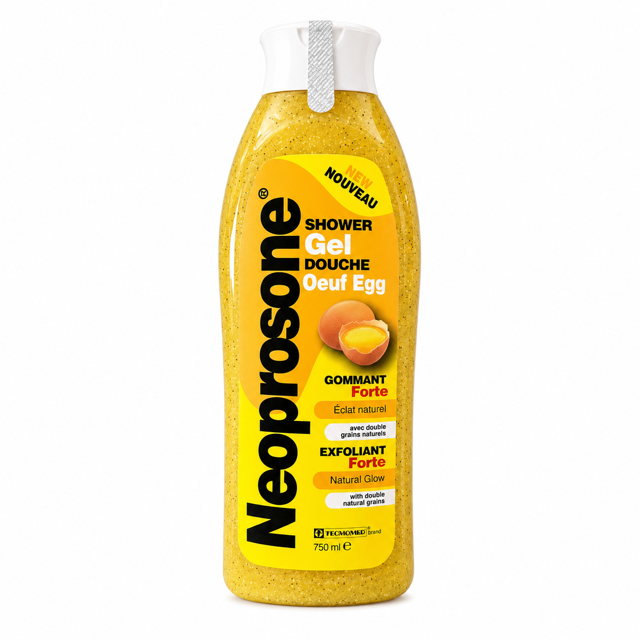 Gel Douche Gommant Jaune Oeuf 750ml - NEOPROSONE