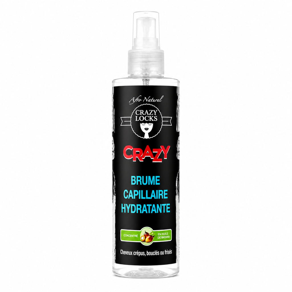 Brume Capillaire Hydratante CRAZY LOCKS 250ml - CRAZY POUSS
