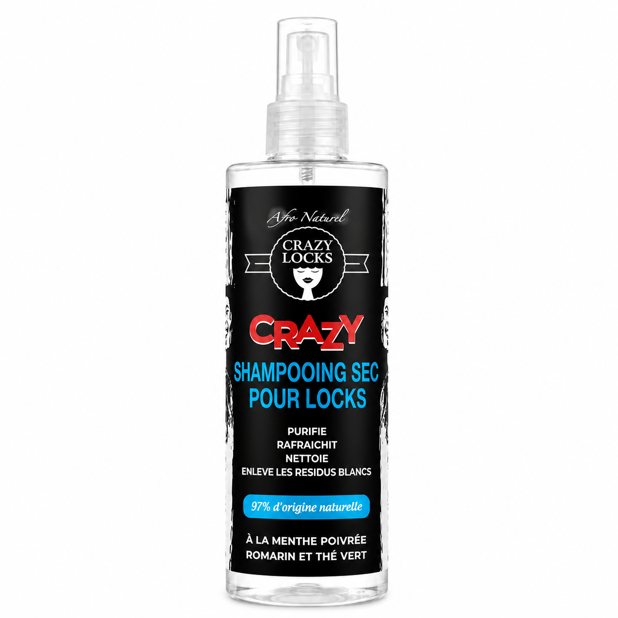Shampoing Sec Locks 250ml CRAZY LOCKS - CRAZY POUSS