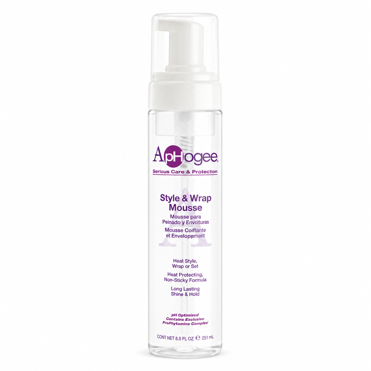 Mousse Coiffante Style & Wrap 251ml - APHOGEE