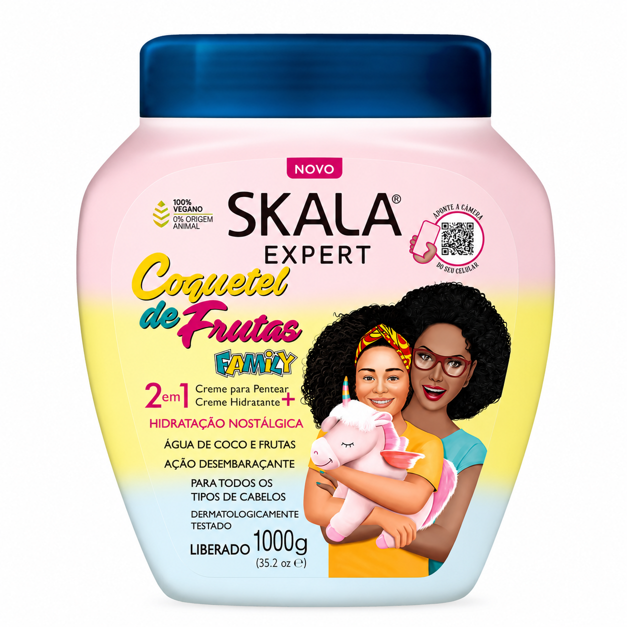 Creme 2en1 COQUETEL de Frutas 1000g - SKALA