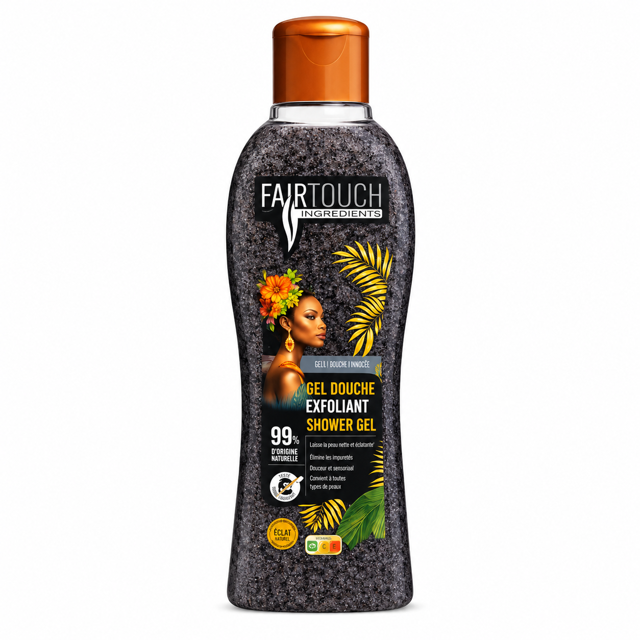 Gel Douche African Black Soap 1000ml - FAIRTOUCH