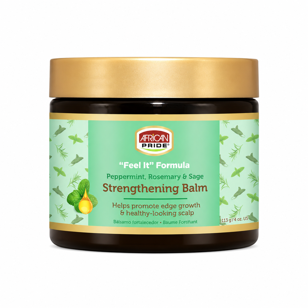 Baume Coiffant au Romarin 113g - AFRICAN PRIDE