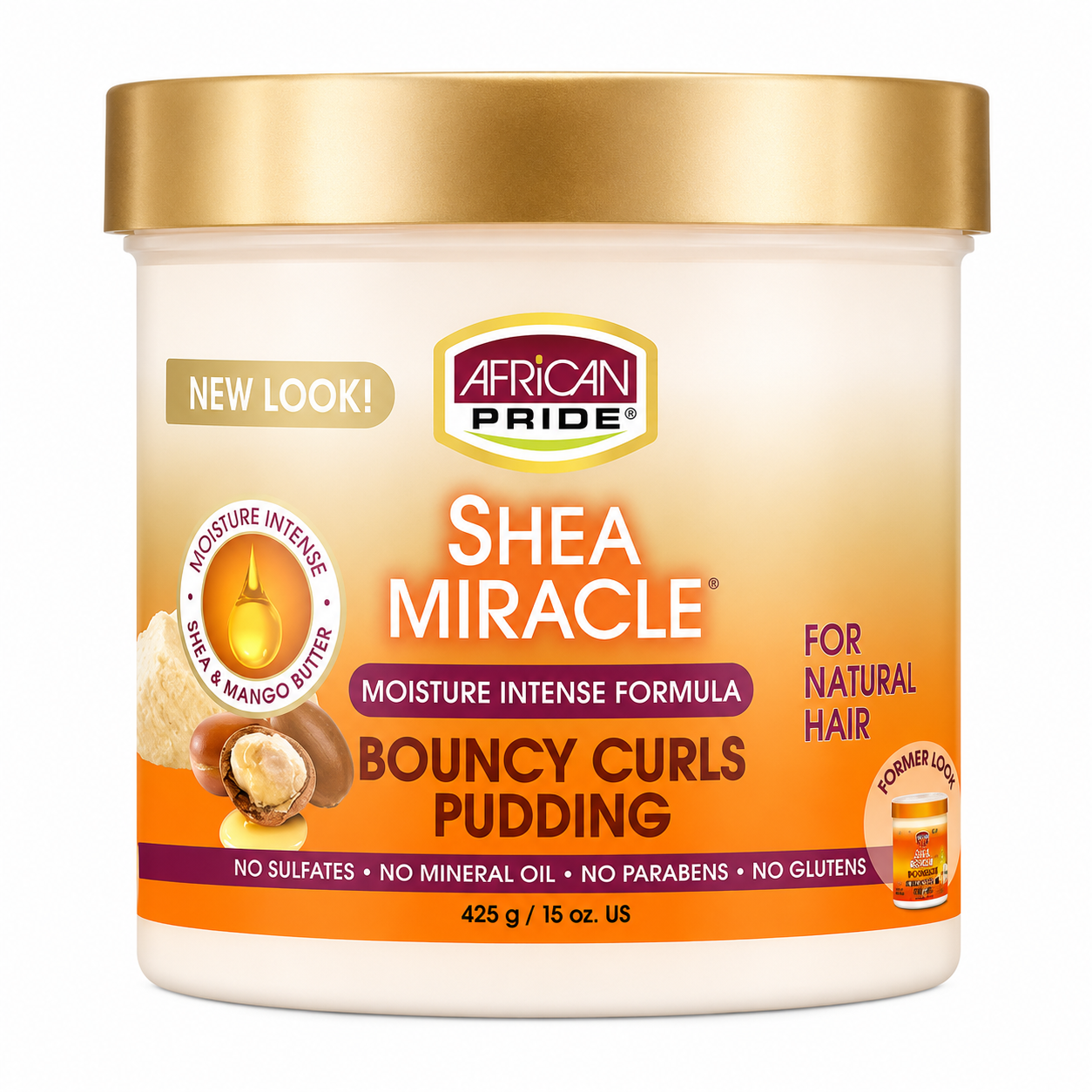 Gelee BOUNCY CURLS PUDDING 425g - AFRICAN PRIDE
