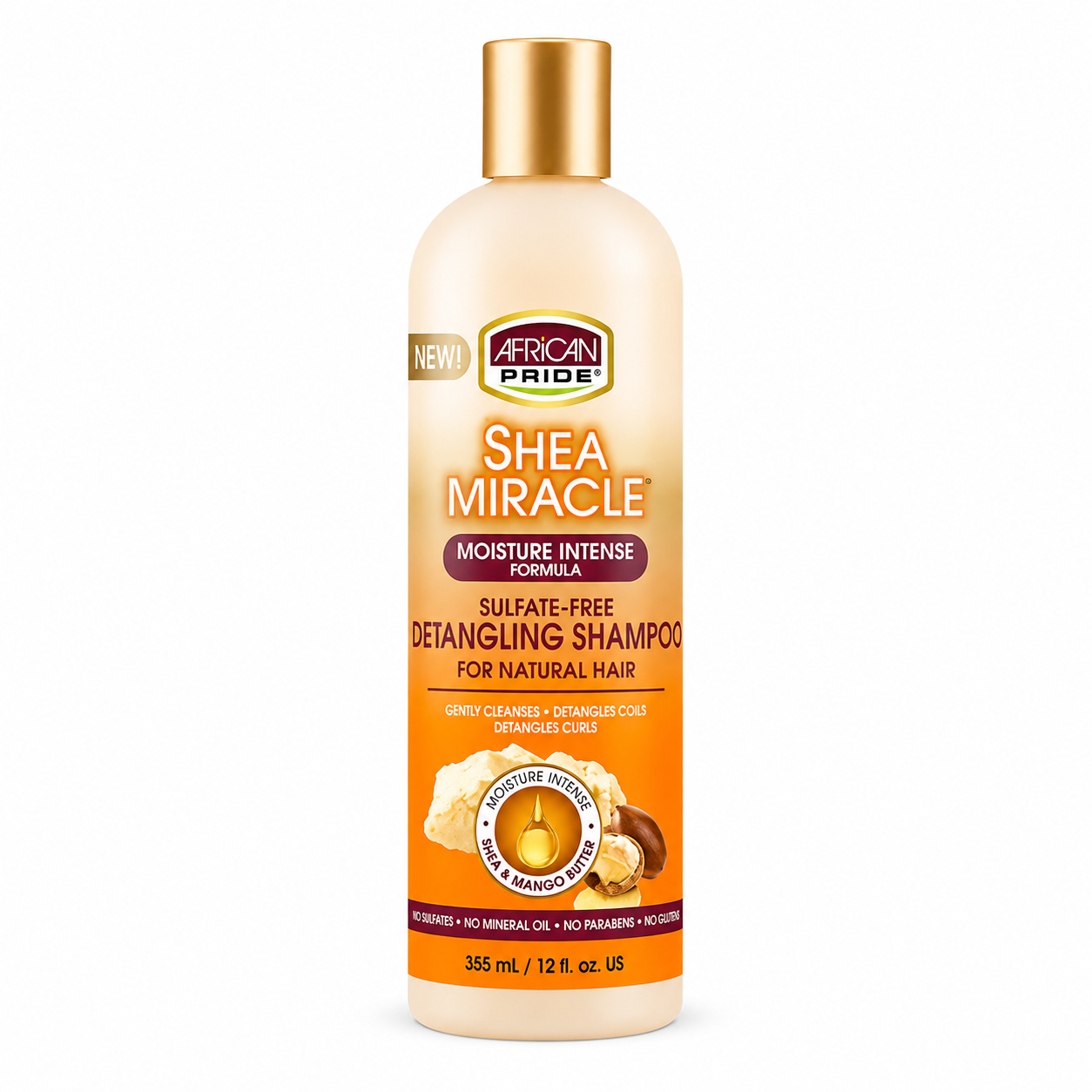 AFRICAN PRIDE – SHEA MIRACLE – Detangling shampoo