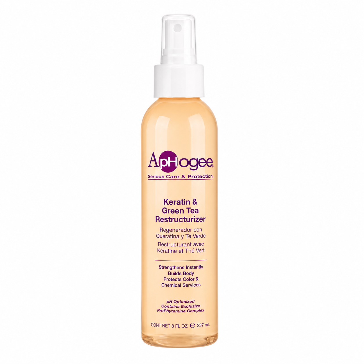 Spray Restructurant KERATIN & GREEN TEA RESTRUCTURIZER 230ml - APHOGEE