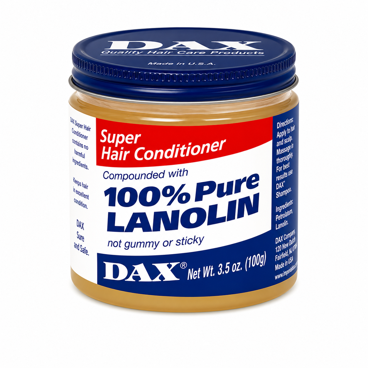 Pommade Deep Hair Conditioner 100% Pure Lanolin 100g - DAX