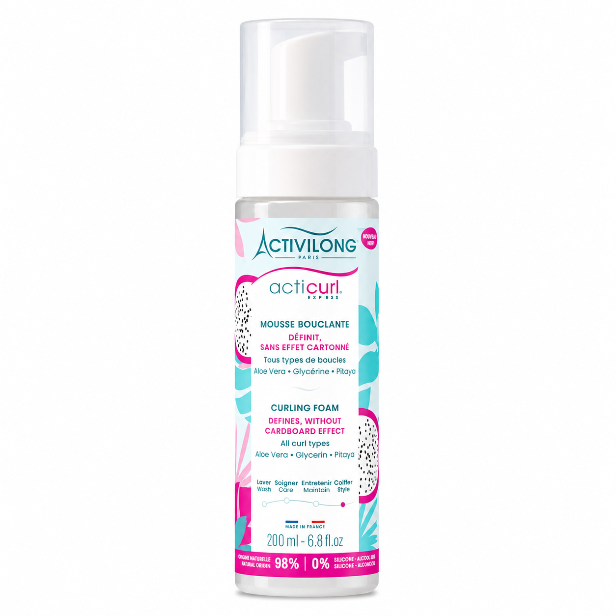 Mousse Bouclante ACTICURL 200ml - ACTIVILONG