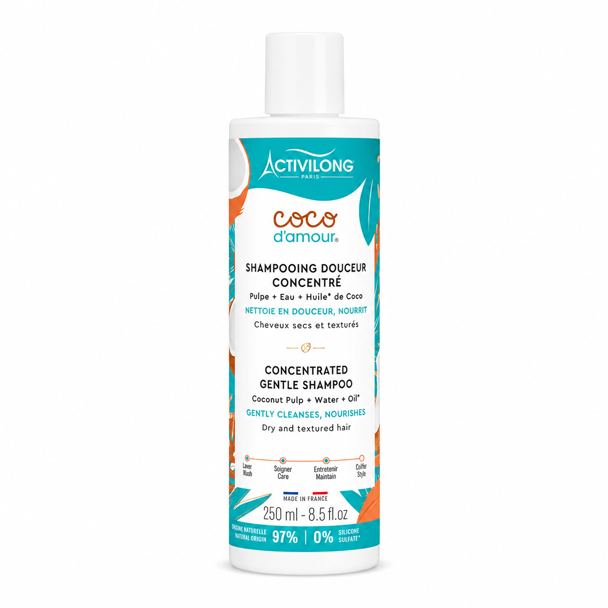 Shampoing Coco d'Amour 250ml - ACTIVILONG