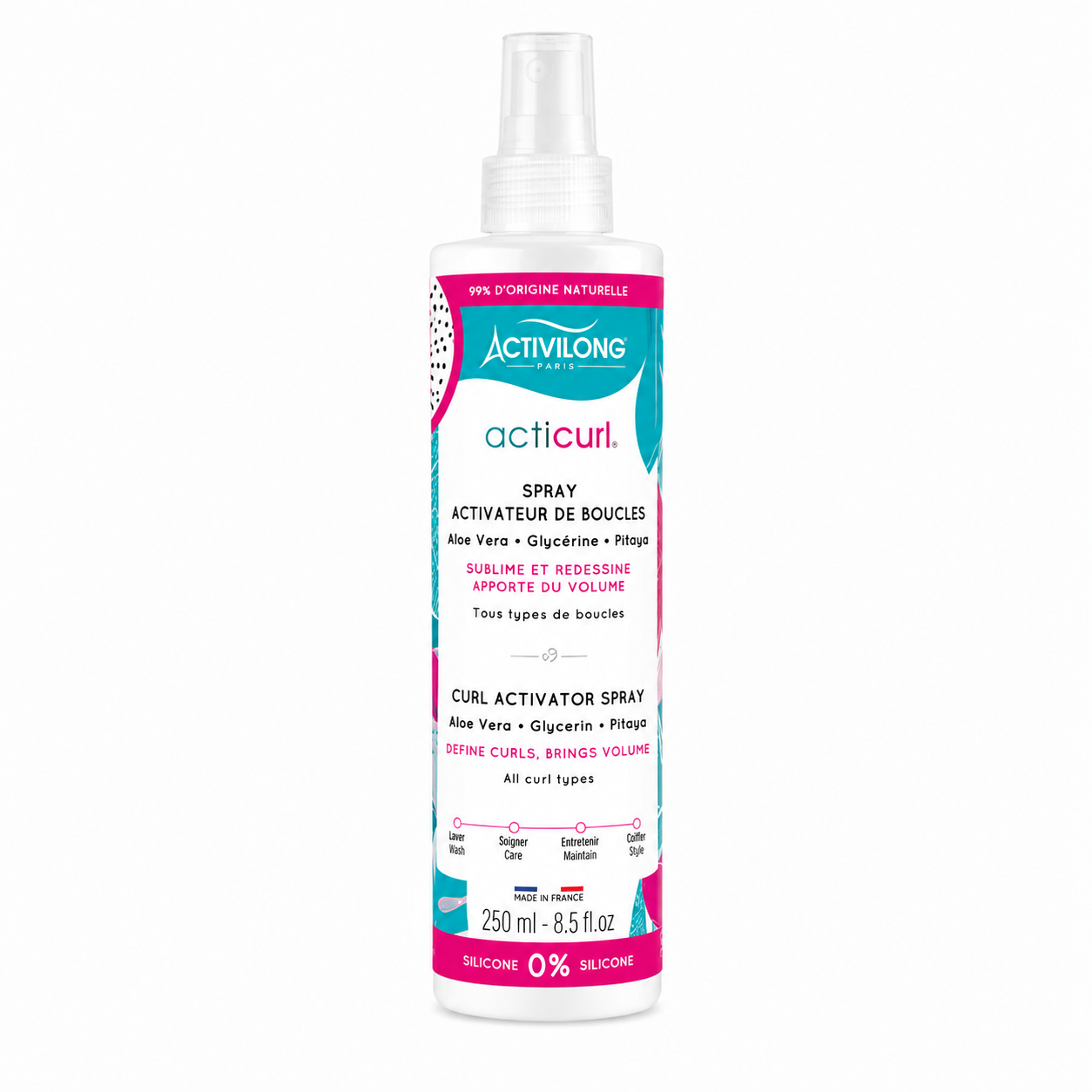 Spray Activateur de Boucles ACTICURL 250ml - ACTIVILONG