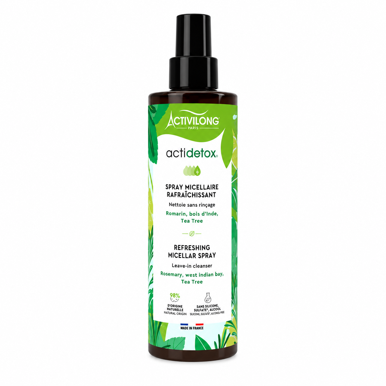 Spray Micellaire ACTIDETOX 250ml - ACTIVILONG