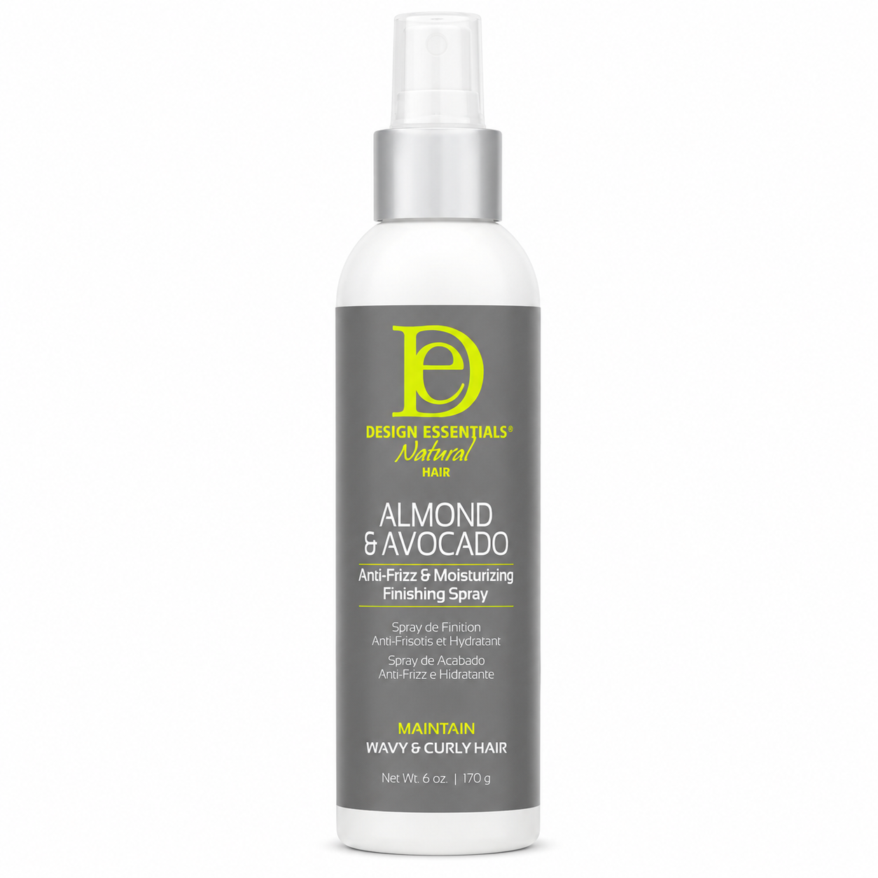 DESIGN ESSENTIALS - Almond & Avocado - Anti-Frizz & Moisturizing Finishing Spray