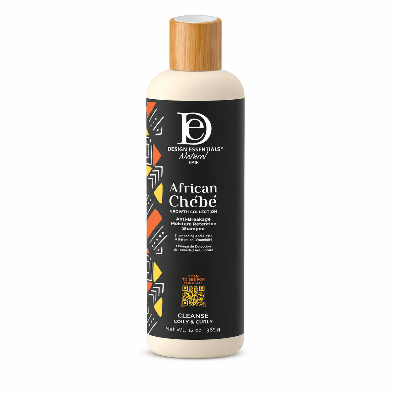 Shampoing Anti-Casse au Chébé 365g - DESIGN ESSENTIALS