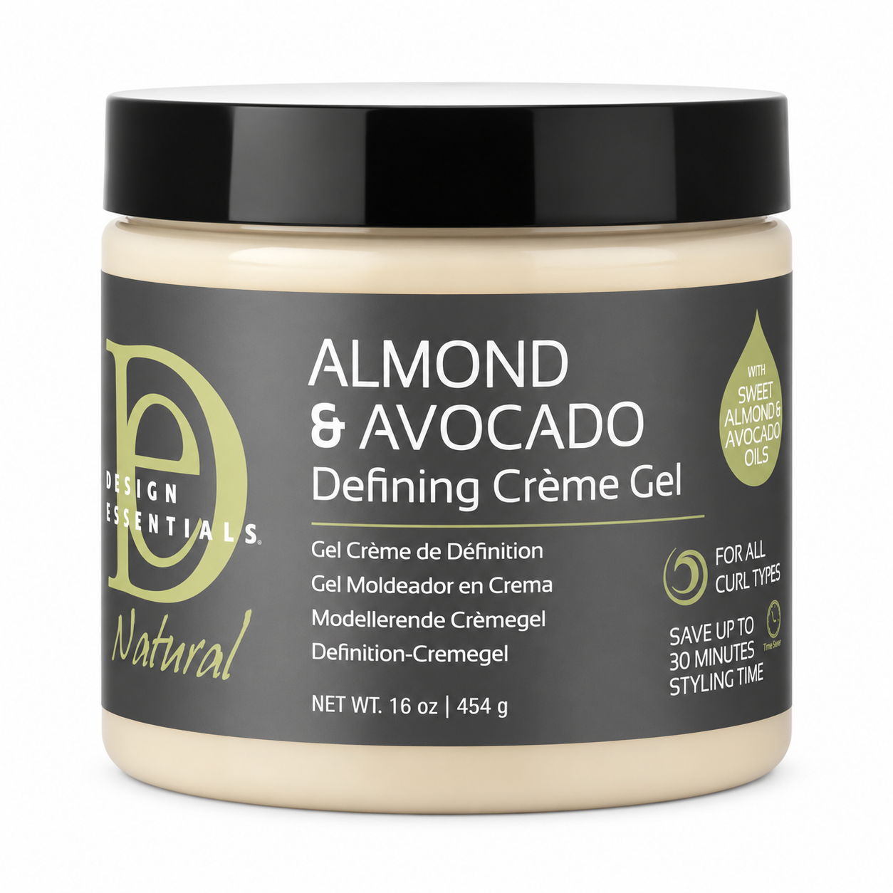 DESIGN ESSENTIALS - Almond & Avocado - Defining Crème Gel