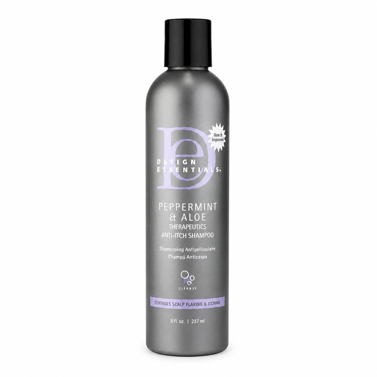 DESIGN ESSENTIALS - Peppermint & Aloe - Therapeutics Anti-Itch Shampoo