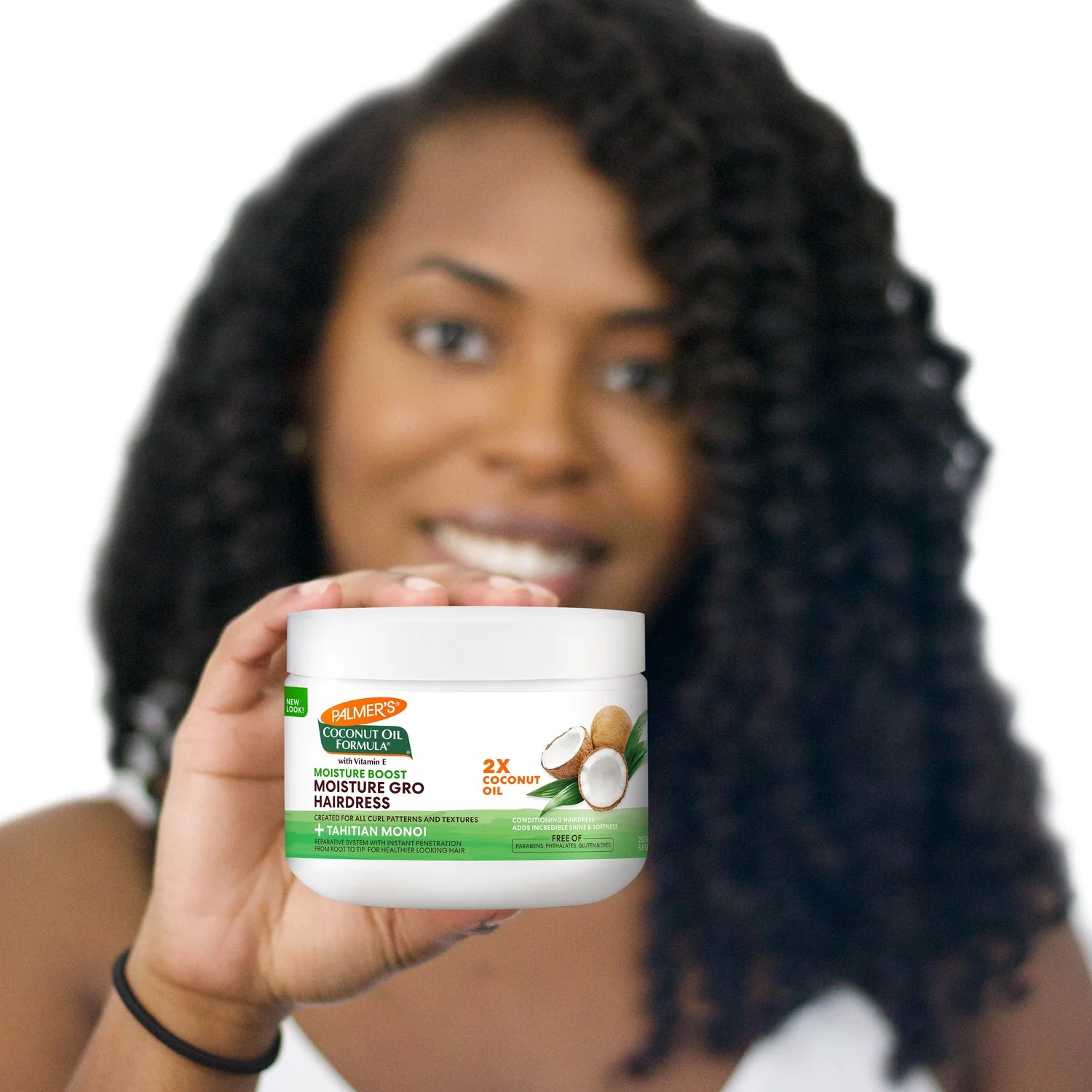 Pommade Coiffante à l'Huile de Coco Vierge 250g - PALMER'S