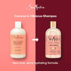 Shampoing COCONUT & HIBISCUS 384ml - SHEA MOISTURE