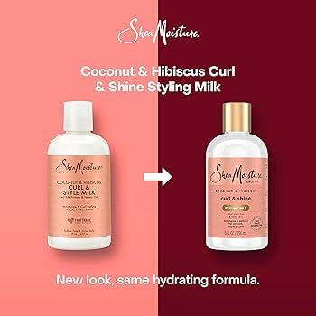 Lait Coiffant Curl & Style Milk COCONUT HIBISCUS 237ml - SHEA MOISTURE