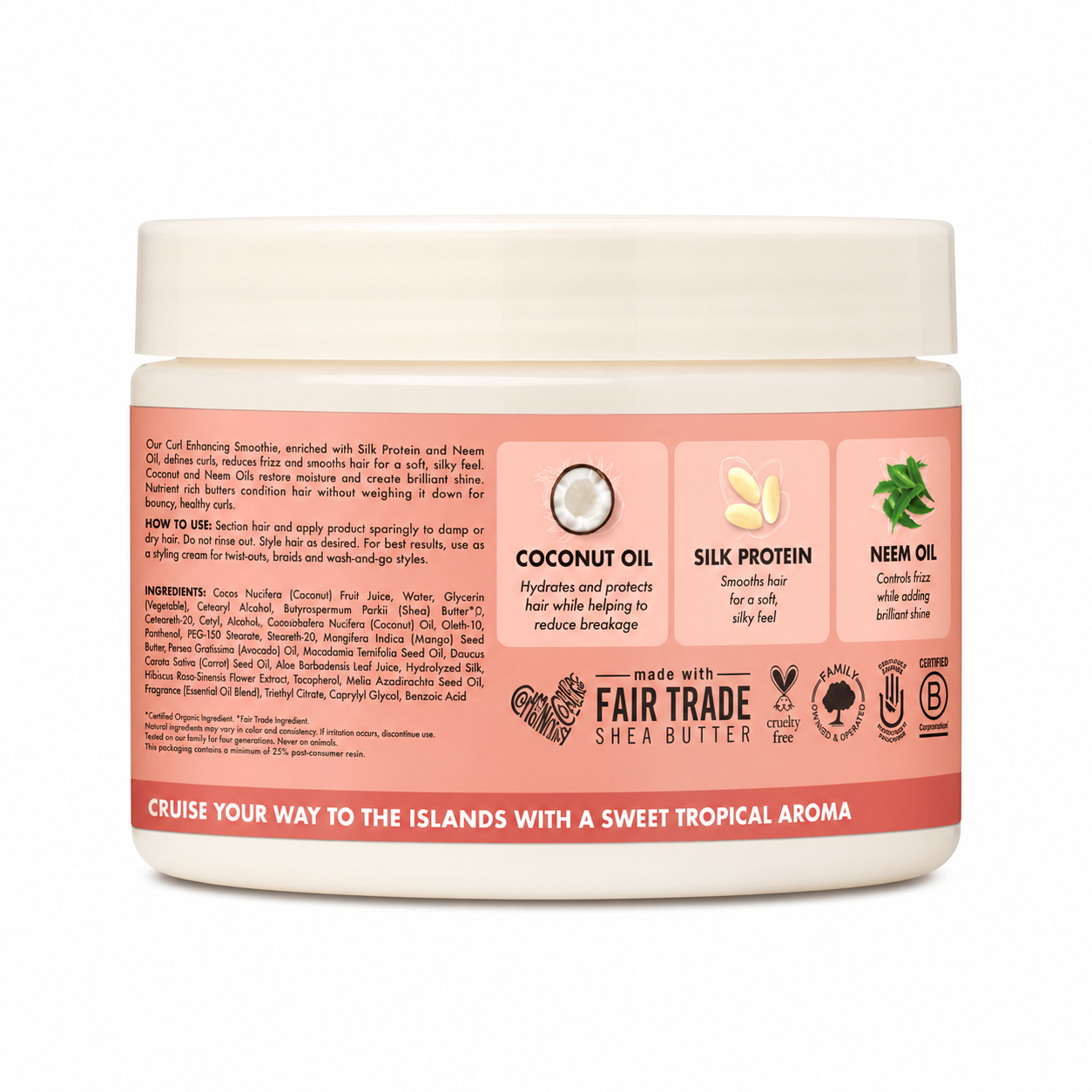 Curl Enhancing Smoothie COCO HIBISCUS 326g - SHEA MOISTURE
