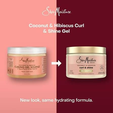 Curling Gel Soufflé COCONUT HIBISCUS 326ml - SHEA MOISTURE