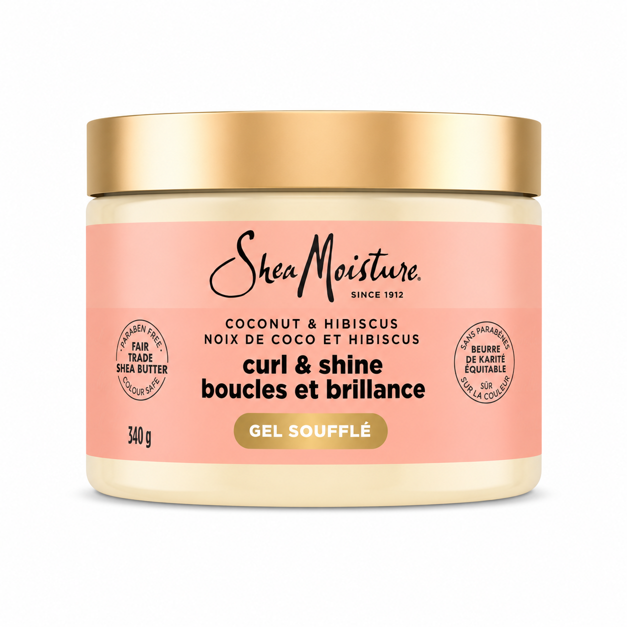 Curling Gel Soufflé COCONUT HIBISCUS 326ml - SHEA MOISTURE
