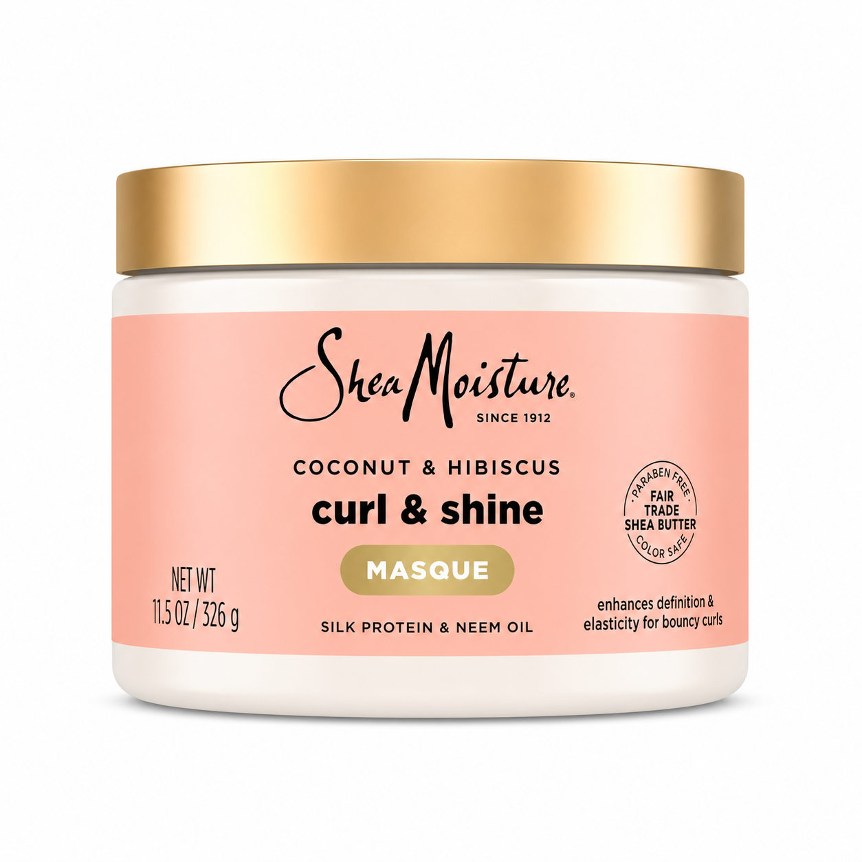Masque Curl & Shine COCO & HIBISCUS 340g - SHEA MOISTURE