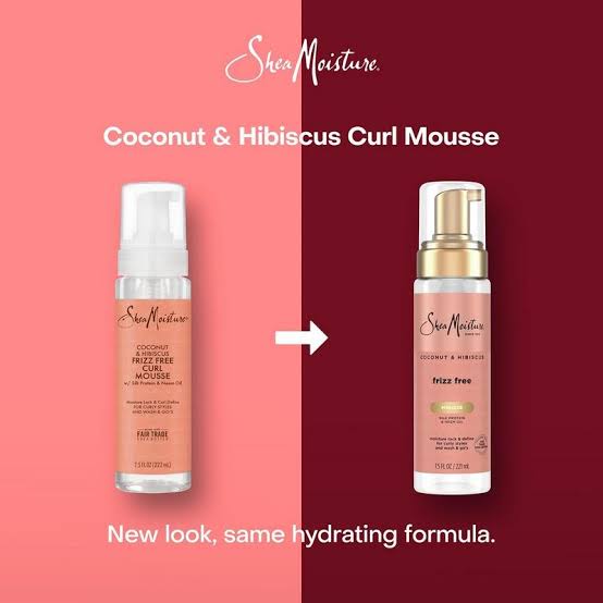 Mousse Coiffante Frizz-Free Hibiscus & Coco 220ml - SHEA MOISTURE