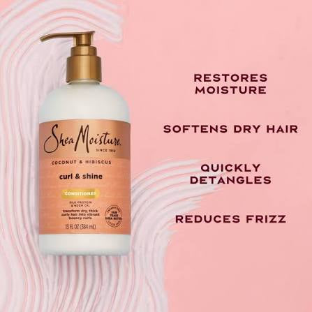 Après Shampoing COCONUT & HIBISCUS 384ml - SHEA MOISTURE