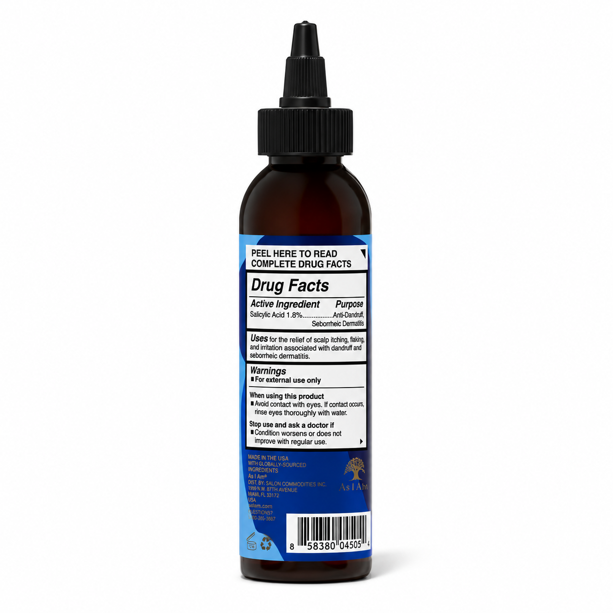 Huile Olive & Tea Tree Oil Treatment 120ml - AS I AM