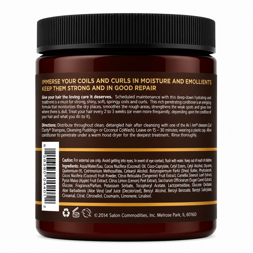 Masque Hydration Elation Intensive Conditioner 227g - AS I AM