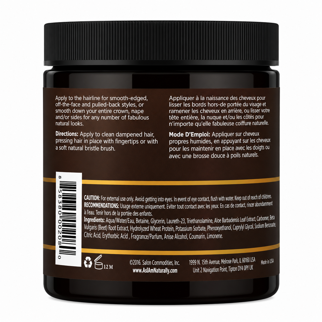 Smoothing Gel 227g - AS I AM