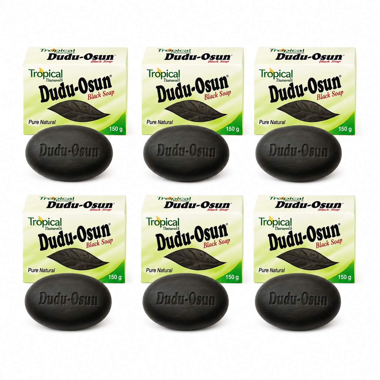 Savon Noir (Lot de 6) - DUDU OSUN