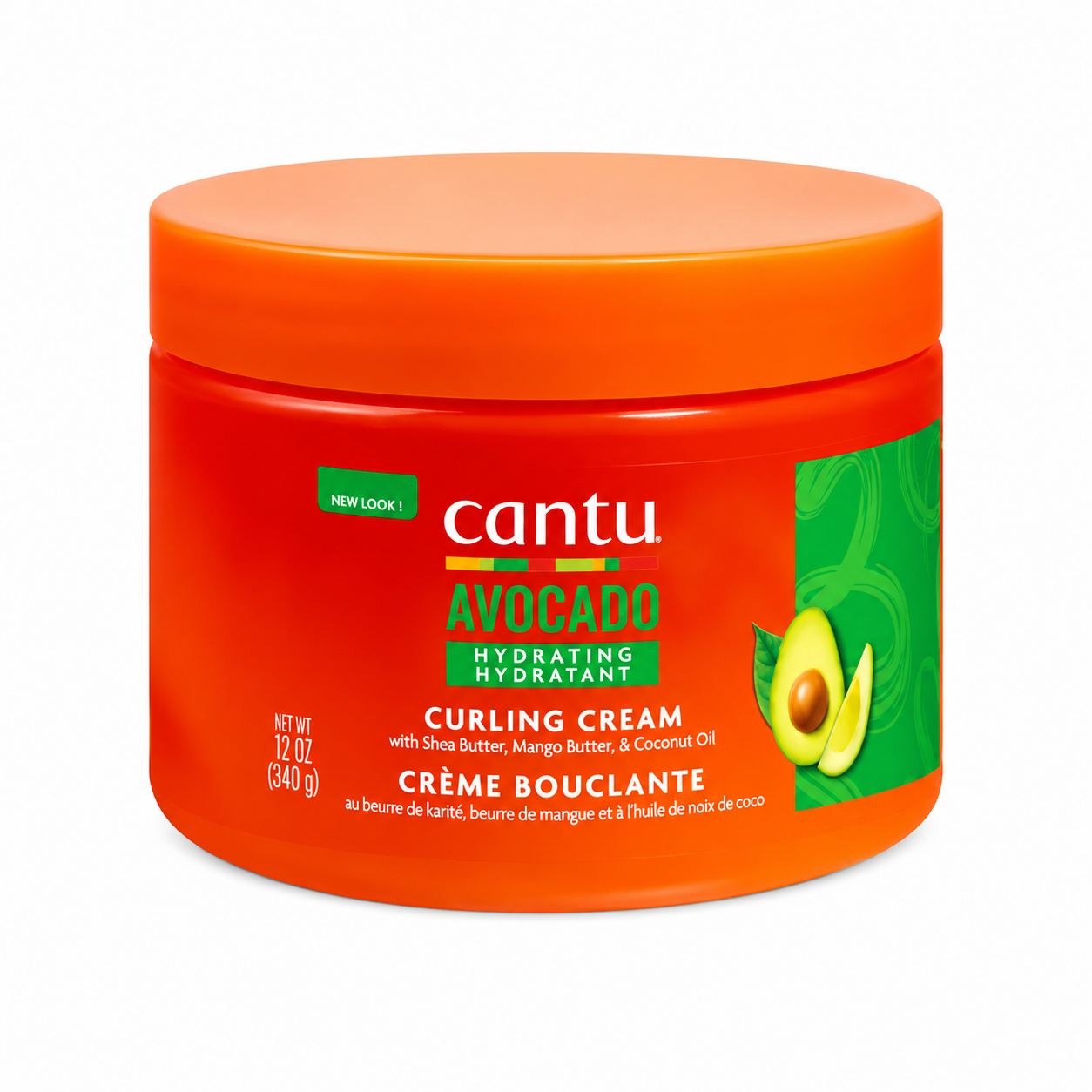 Crème Boucles à l'Avocat CURLING CREAM 340g - CANTU