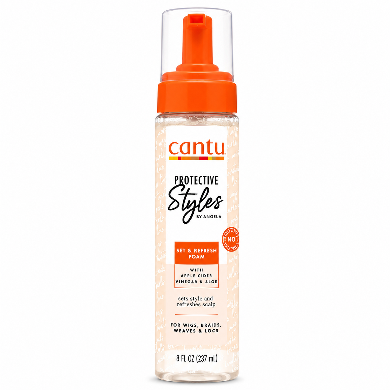 Mousse Protective Style Set & Refresh Foam 237ml - CANTU