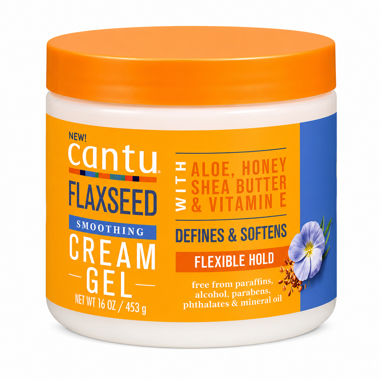 Cream Gel FLAXSEED 453g - CANTU