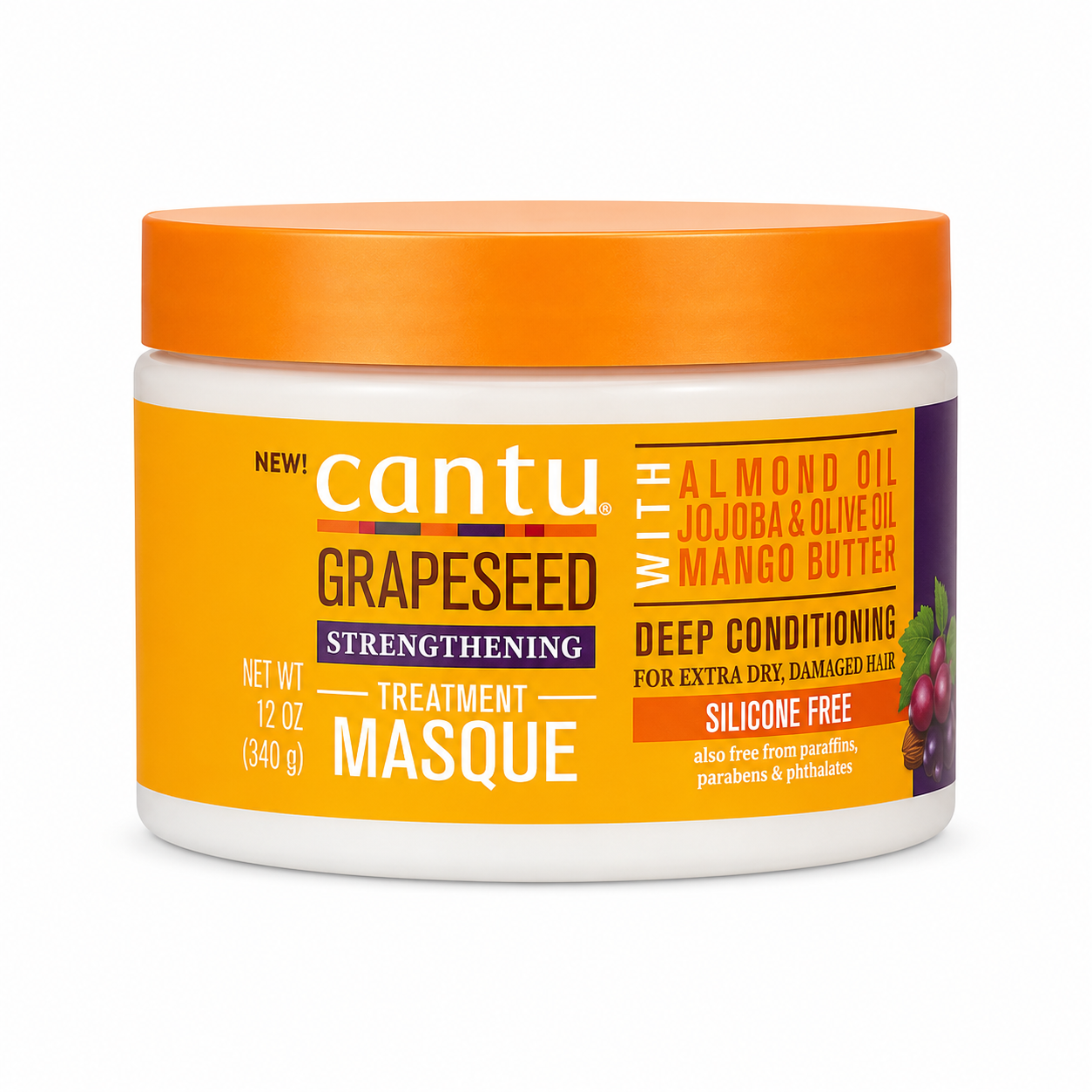 CANTU – GRAPESEED – Treatment Masque 340g