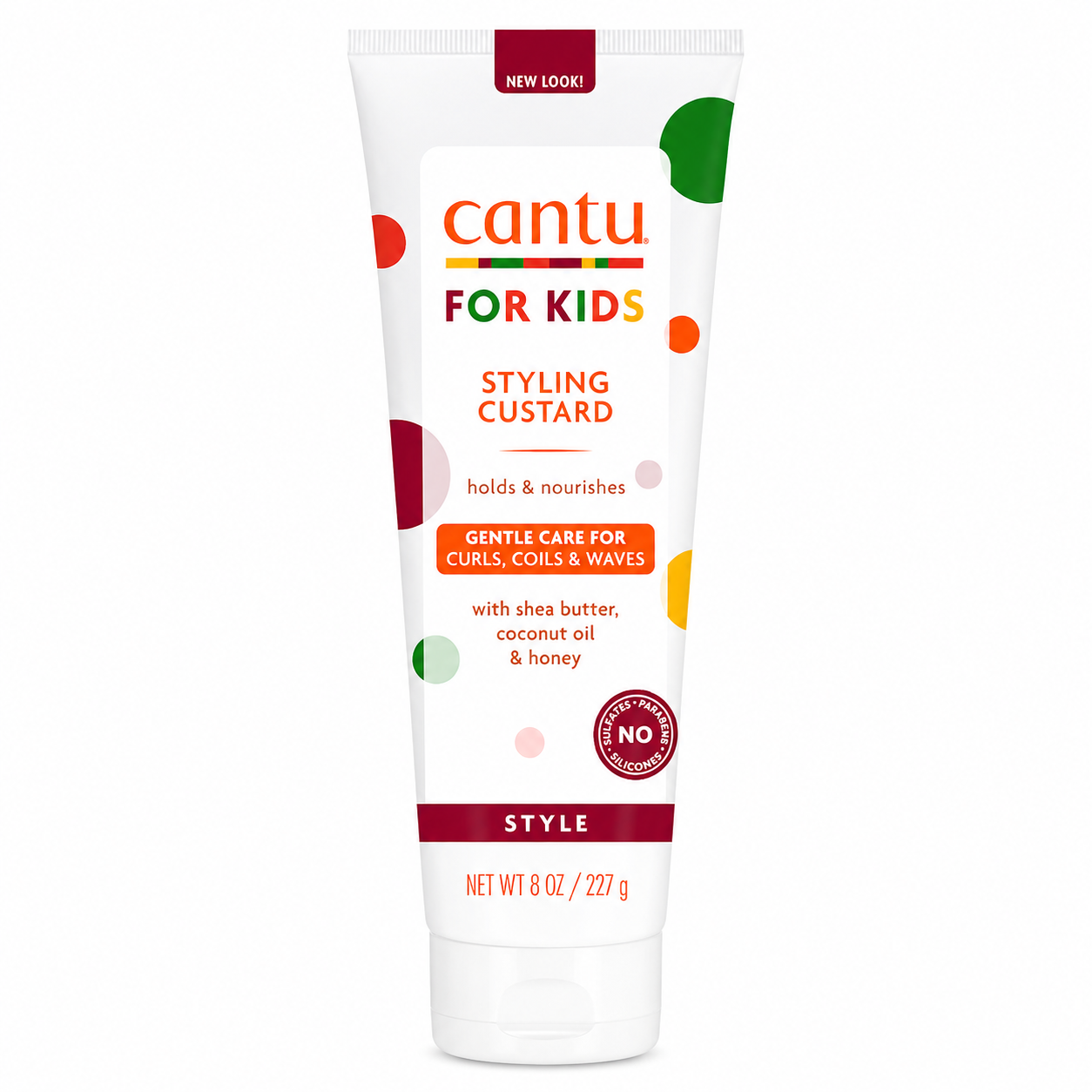 Gelée activateur de boucles enfant STYLING CUSTARD 227g - CANTU