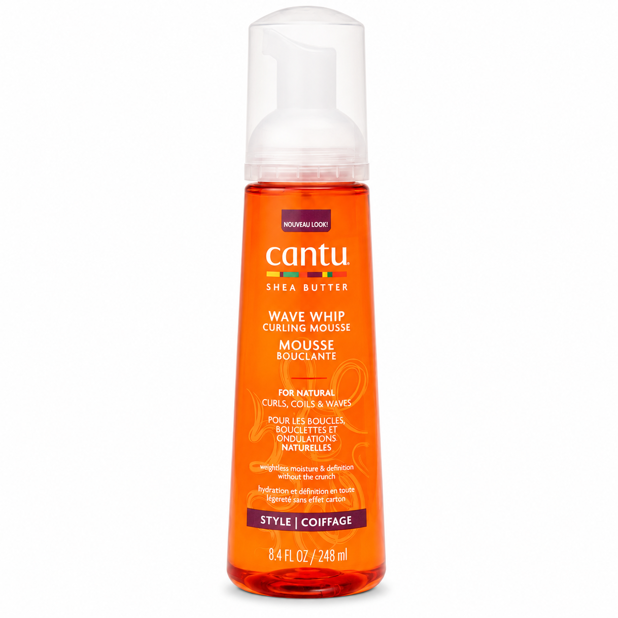 Mousse Coiffante Activateur Boucles 248ml - CANTU