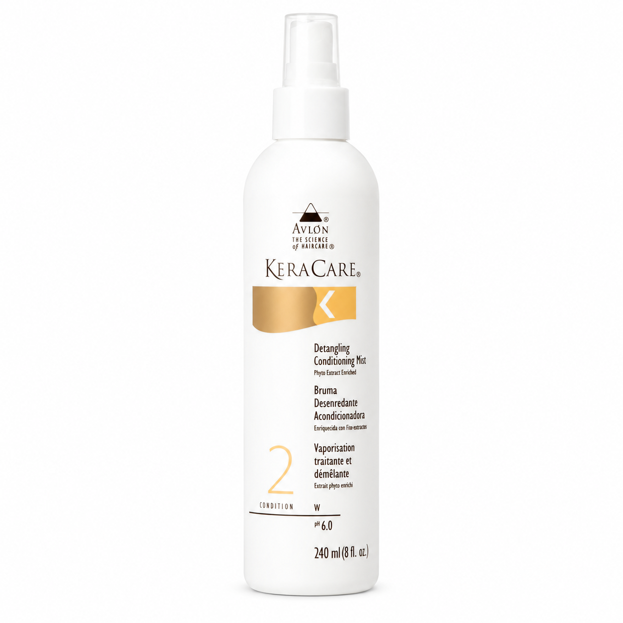Spray Detangling Mist 240ml - KERACARE