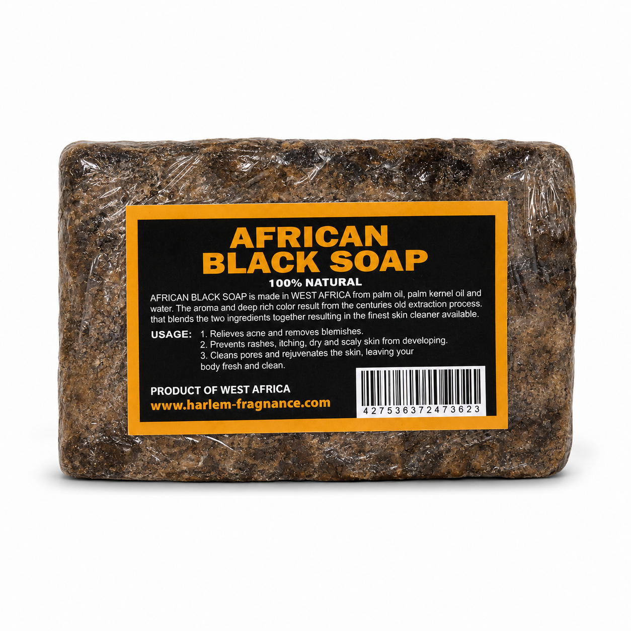 Savoir Noir Fait Maison 100% Pure - AFRICAN BLACK SOAP