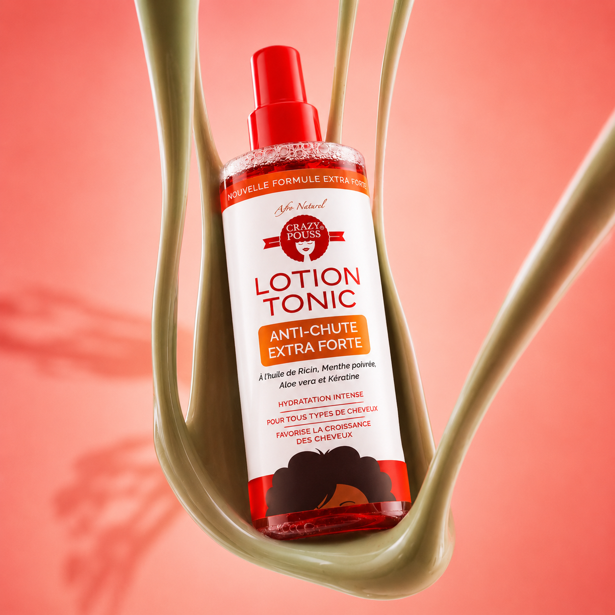 Lotion Tonic Rouge 250ml - CRAZY POUSS