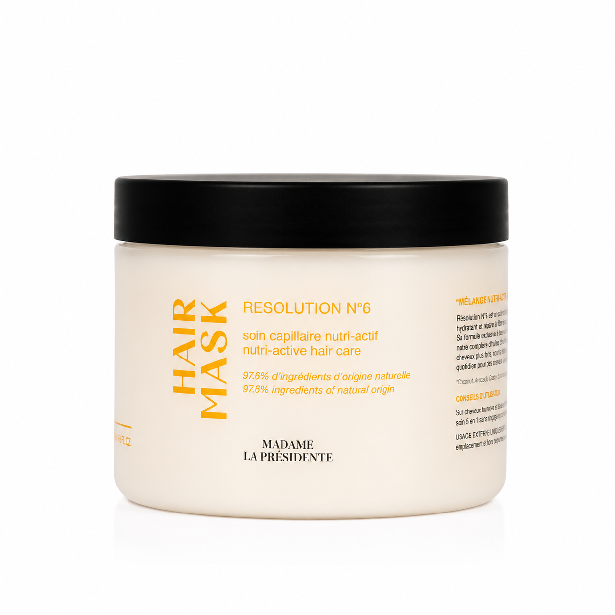 Masque Nutritif Résolution n*6 - MADAME LA PRESIDENTE
