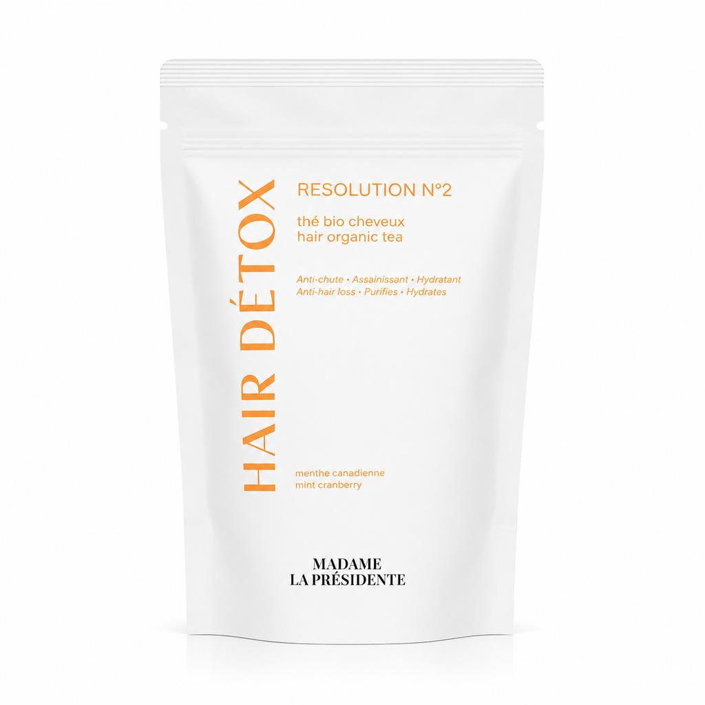 Thé Detox pour la repousse cheveux - MADAME LA PRESIDENTE