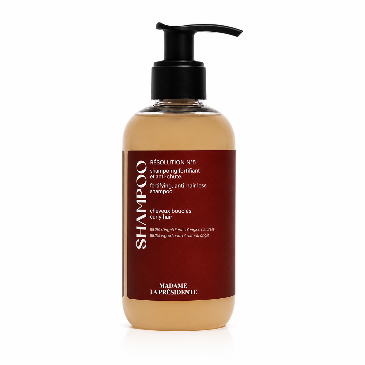Shampoing Fortifiant Cheveux Lisse à Ondulés - MADAME LA PRESIDENTE