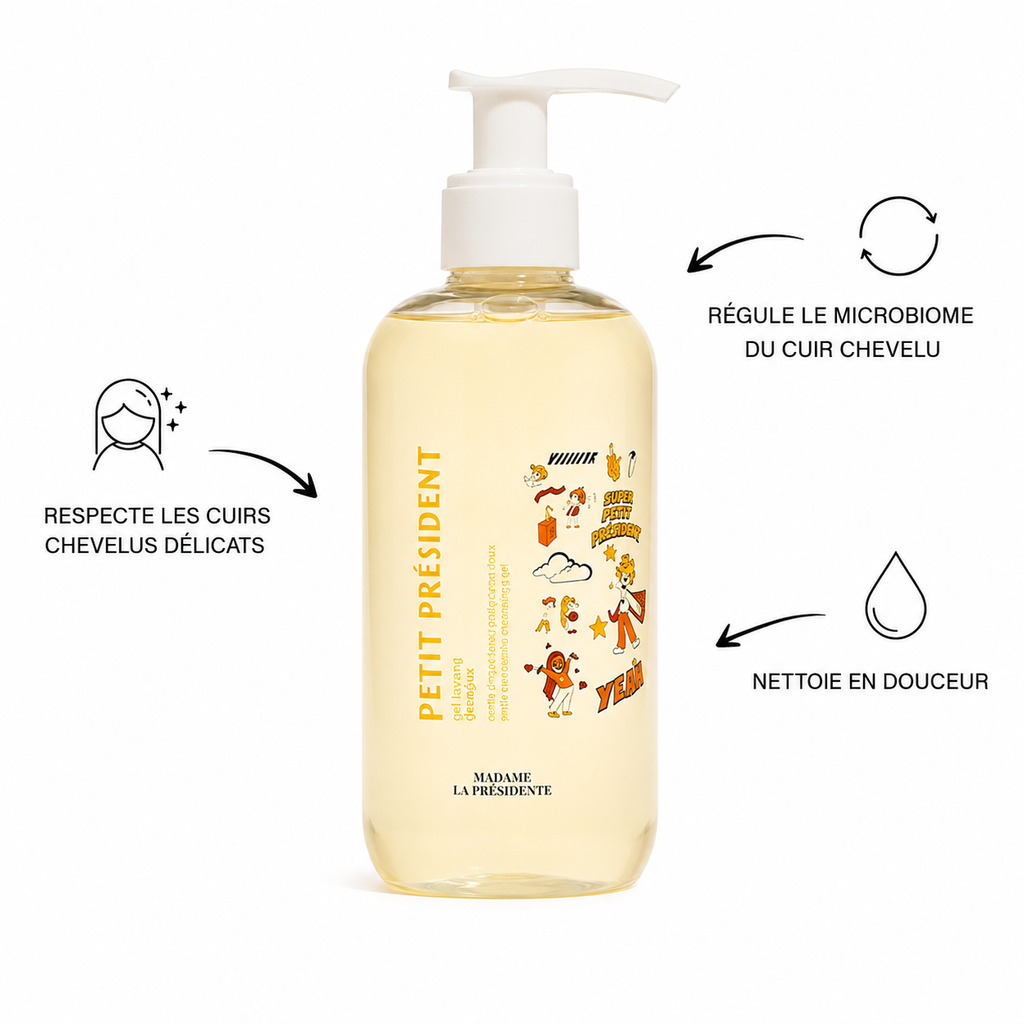 Shampoing Enfant PETIT PRESIDENT 200ml - MADAME LA PRESIDENTE