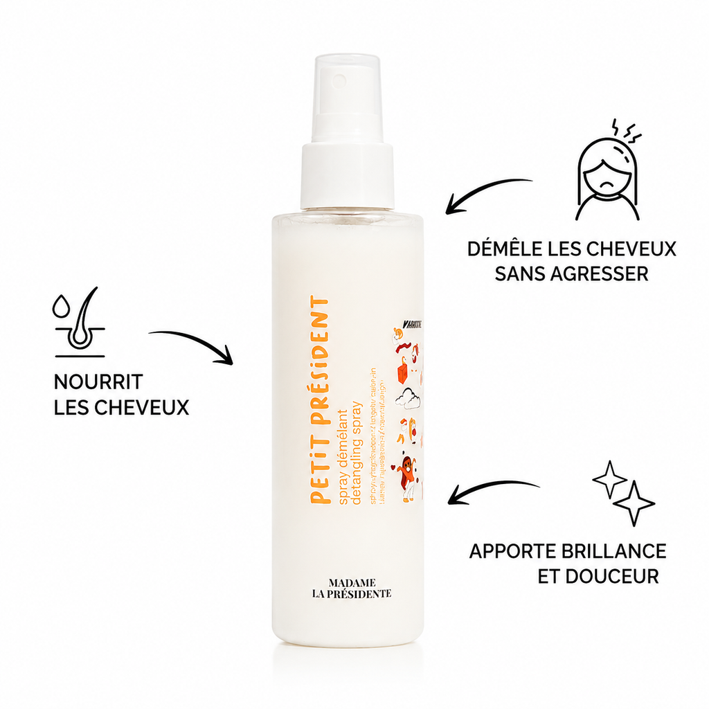 Spray Demelant Enfant Petit Président 200ml - MADAME LA PRESIDENTE
