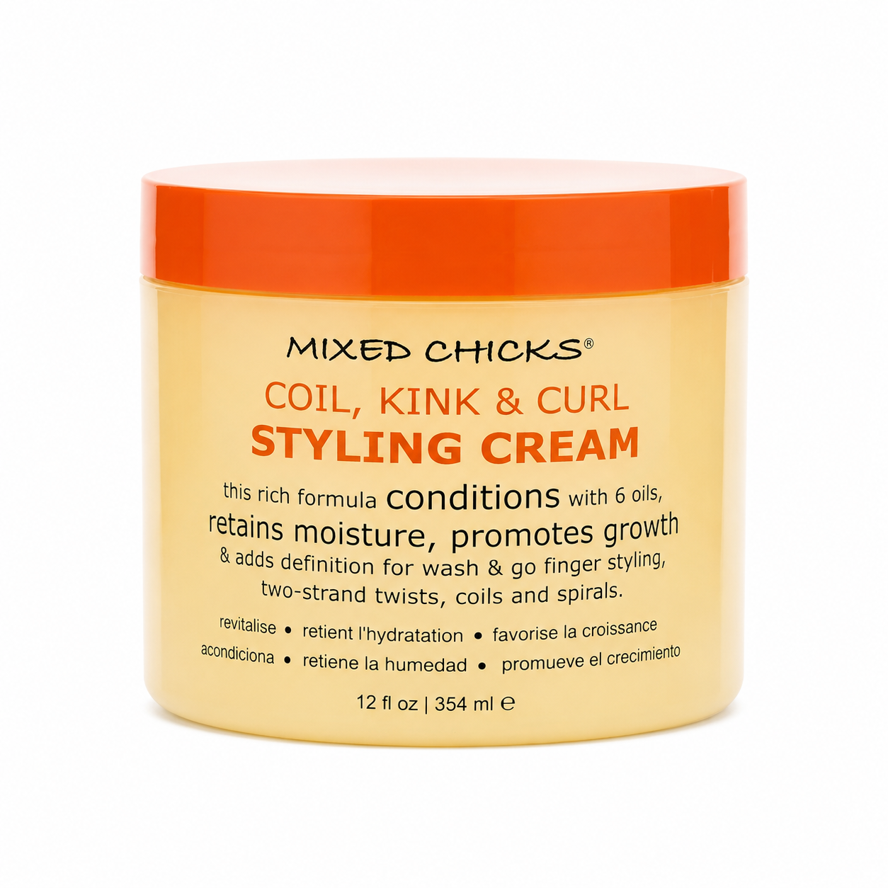 Creme Coiffante CURL STYLING CREAM 354ml - MIXED CHICKS
